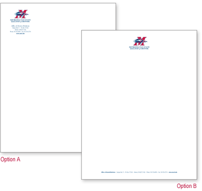Formal logo with Mbird Letterhead