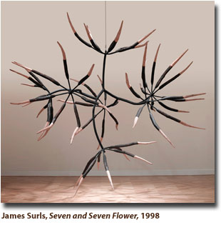James Surls, Seven and Seven Flower, 1998
