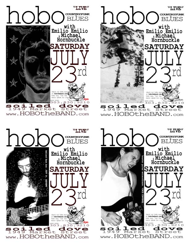 SEE hobo LIVE: JULY 23 2005 at the Soiled Dove