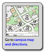 graphic link to the campus map page for a map and directions to the Auraria Campus